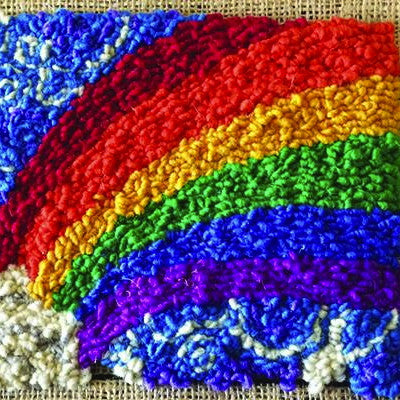 Rainbow Rug Hooking Kit