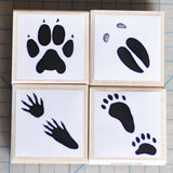 Rubber Animal Track Stamps
