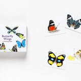 Match the upper sides and undersides of the wings of 25 species of butterfly from around the world in this beautifully illustrated matching game. With all kinds of stunning species—from the painted lady to the purple emperor—this fun and educational game is an ideal gift that will appeal to nature lovers everywhere.