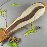 Handmade Chipmunk Eco-Felt Mask & Tail
