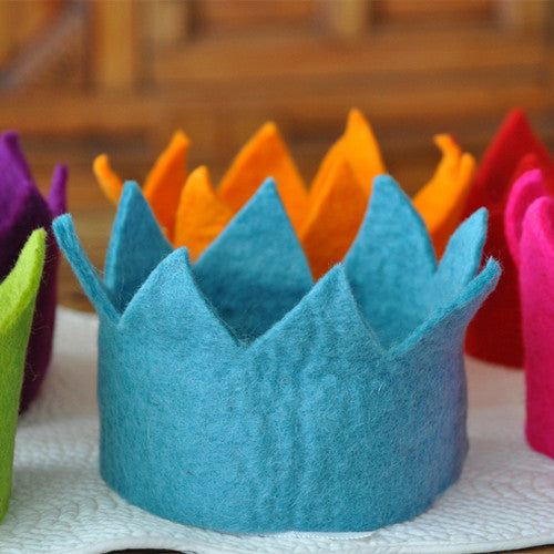 Colorful Felt Crowns | Eco-Friendly Felt Crowns | Party Supplies