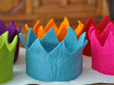 Colorful Felt Crowns