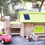 Solar Organic Wooden Farm Kit