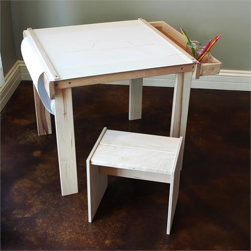 Art Table for Children Eco Friendly Table Child s Wooden Art