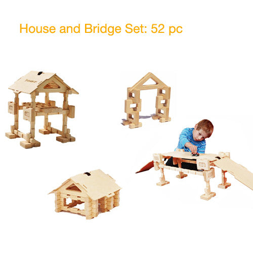 Timberworks Wooden Construction Set