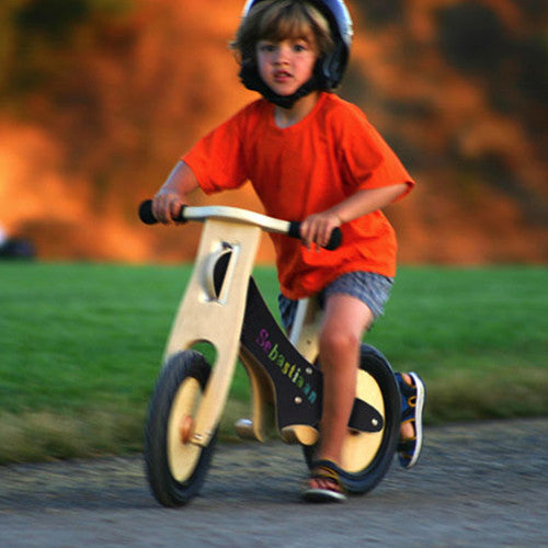 Wooden balance bike deals