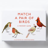 Match the male and female pairs of 25 species of birds from around the world in this beautifully illustrated memory game.