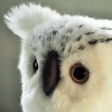 True to life, and life size, Adult Snowy Owl.