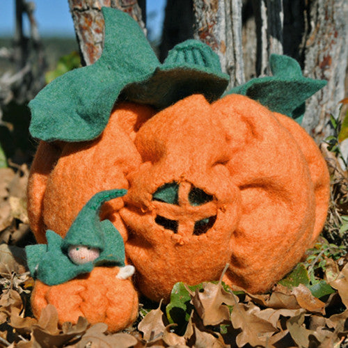 Pumpkin Fairy House