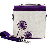 Purple Dandelion Cooler Lunch Bag