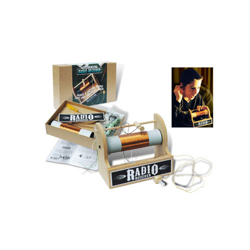 Crystal Radio Kit How to Build A Crystal Radio Kids Radio Building