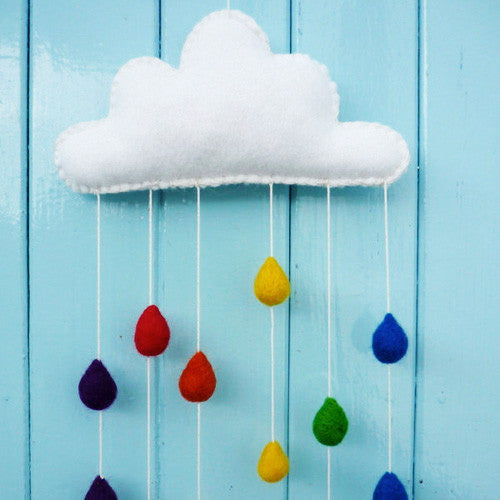 Raindrop Mobile Felting Kit