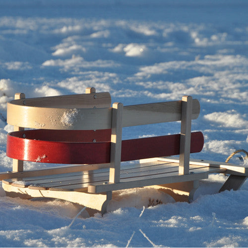 Classic Wooden Pull Sled