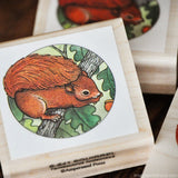 Natural Rubber Animal Stamps