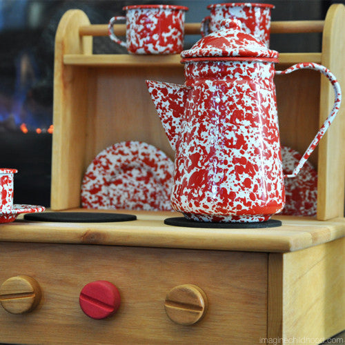 Kids Enamelware Tea Set Imagine Childhood