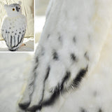 True to life, and life size, Adult Snowy Owl.
