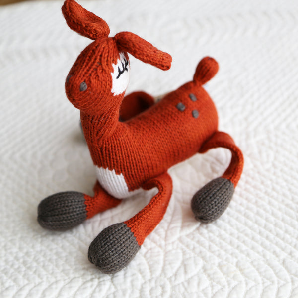 Finn and Emma Organic Rattle Buddy