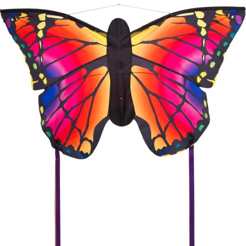 There is nothing like flying a Large Butterfly Kite on a windy day, not to mention a beautiful kite like this one. Brightly colored with wonderful long tails, we just couldn't put this darling butterfly down.