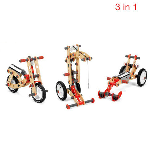 Rideable Wooden Construction Kits