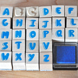 Alphabet Rubber Stamp Kit