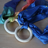 Silk and Wood Teethers