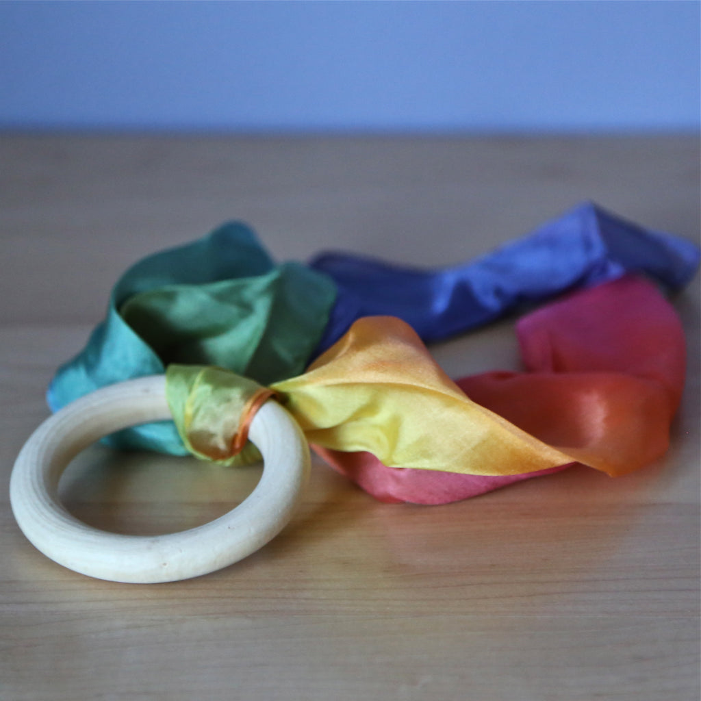 Silk and Wood Teethers