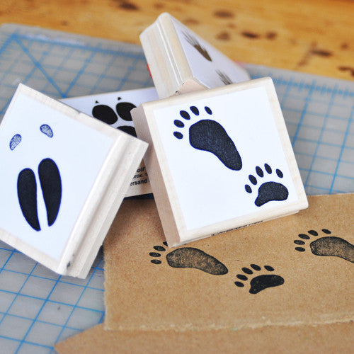 Rubber Animal Track Stamps