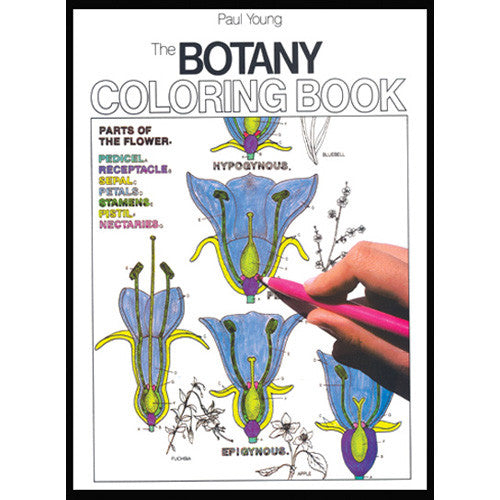 The Botany Coloring Book is a study of botany and brings to light amazing connections between us, and our natural world.