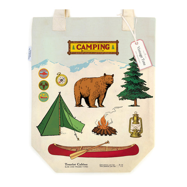 Camping Tote Bag