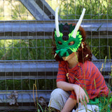 Handcrafted Dragon Mask & Tail