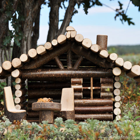 Fairy Log Cabin