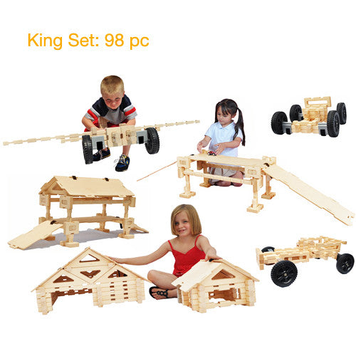 Timberworks Wooden Construction Set | Wooden Construction Kits ...