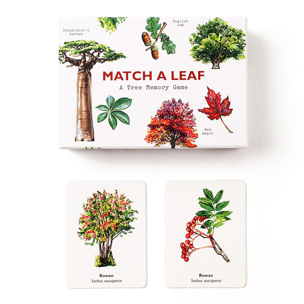 Match A Leaf A Trees Memory Game