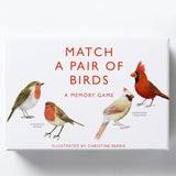 Match the male and female pairs of 25 species of birds from around the world in this beautifully illustrated memory game. 