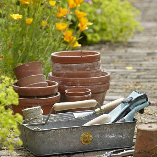 Galvanized Metal Garden Trug