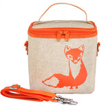 Orange Fox Cooler Lunch Bag