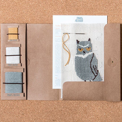 Owl Cross Stitch Kit