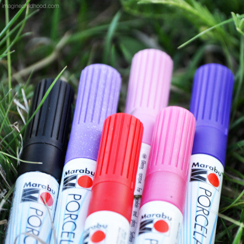 Colored Porcelain Markers