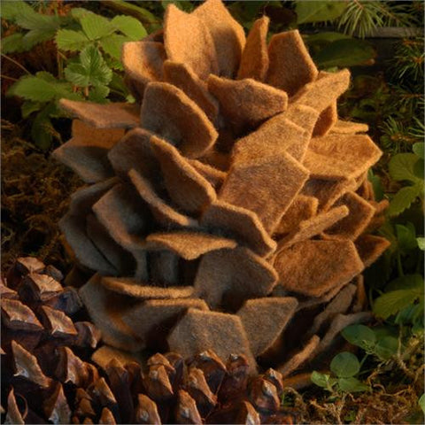 Pine Cone Fairy House