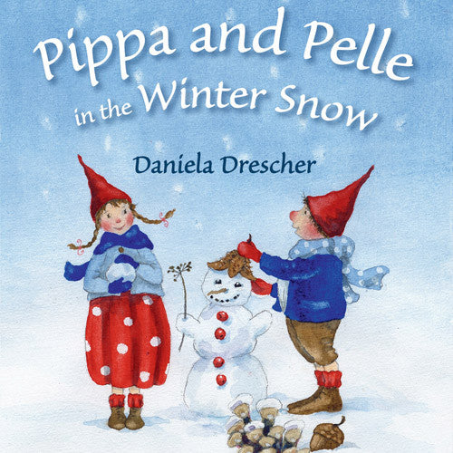 Pippa and Pelle in the Winter Snow
