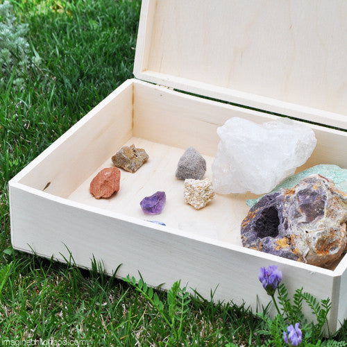 Box For Rocks Rock Box | Outdoor Exploration for Kids| Outdoor Learning Activities ...
